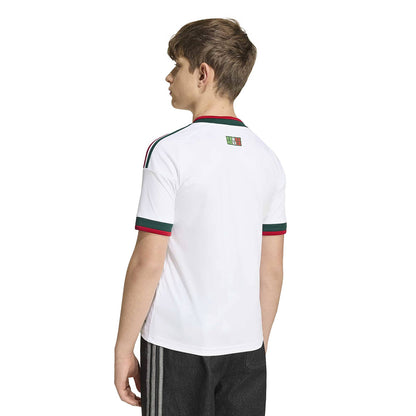 Adidas Mexico away replica jersey Fan Apparel in White Color