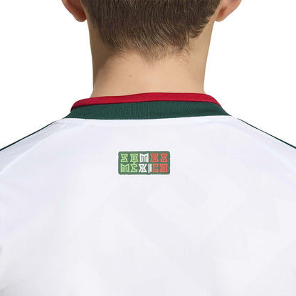 Adidas Mexico away replica jersey Fan Apparel in White Color