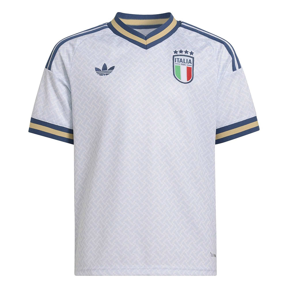 Adidas Italy away replica jersey Fan Apparel in Blue Color