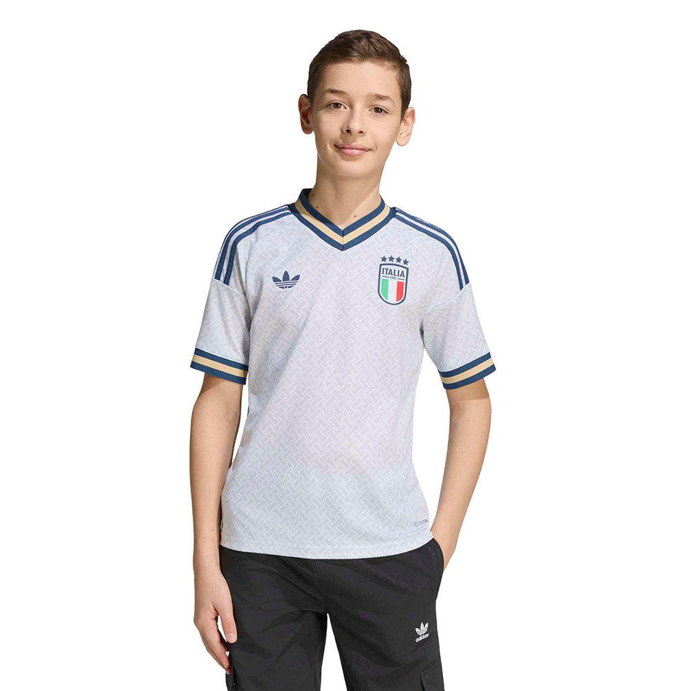 Adidas Italy away replica jersey Fan Apparel in Blue Color