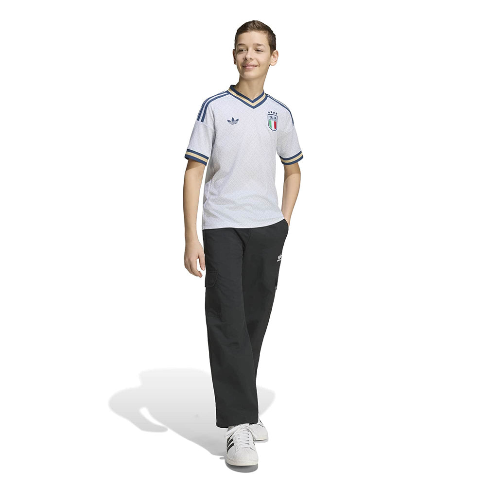 Adidas Italy away replica jersey Fan Apparel in Blue Color