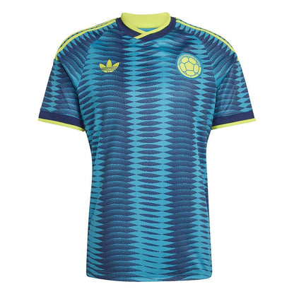 Adidas Colombian away replica jersey Fan Apparel in Blue Color