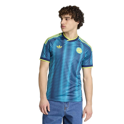 Adidas Colombian away replica jersey Fan Apparel in Blue Color