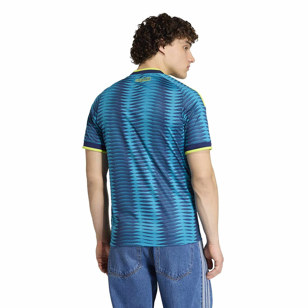 Adidas Colombian away replica jersey Fan Apparel in Blue Color