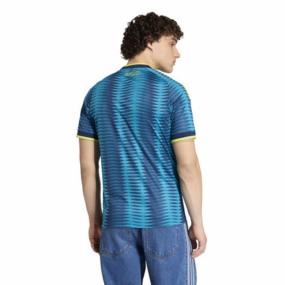 Adidas Colombian away replica jersey Fan Apparel in Blue Color