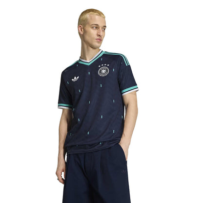 Adidas Germany away replica jersey Fan Apparel in Blue Color