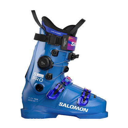 Salomon S/Pro Alpha BOA 130 Ski Boots in Blue Color