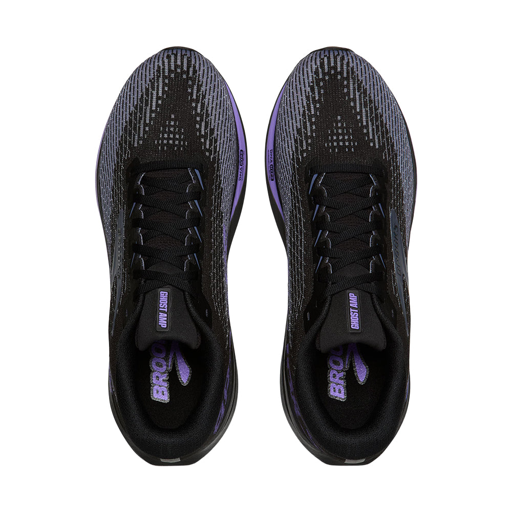 Brooks Ghost Amp Running Shoes in Grey Color