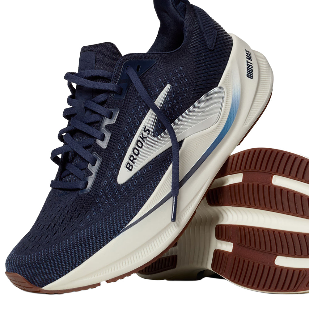 Brooks Ghost Max 4 Running Shoes in Blue Color