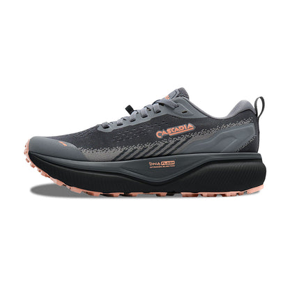 Brooks Cascadia 20 Trail Running Shoes in Grey Color