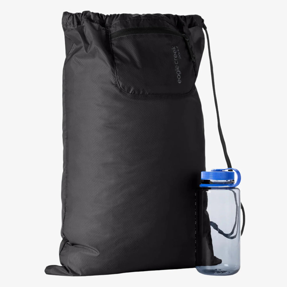 Eagle Creek Packable Laundry Sack Travel Accessories in Black Color
