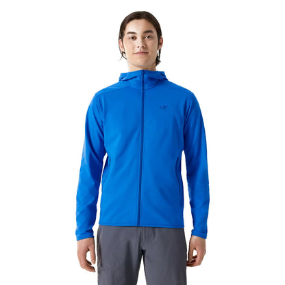Arc'Teryx Kyanite Lightweight Hood Midlayer in Blue Color