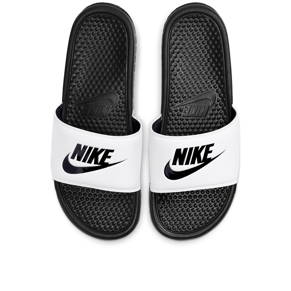 Nike Benassi Slides in White Color