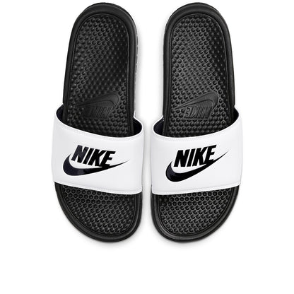 Nike Benassi Slides in White Color