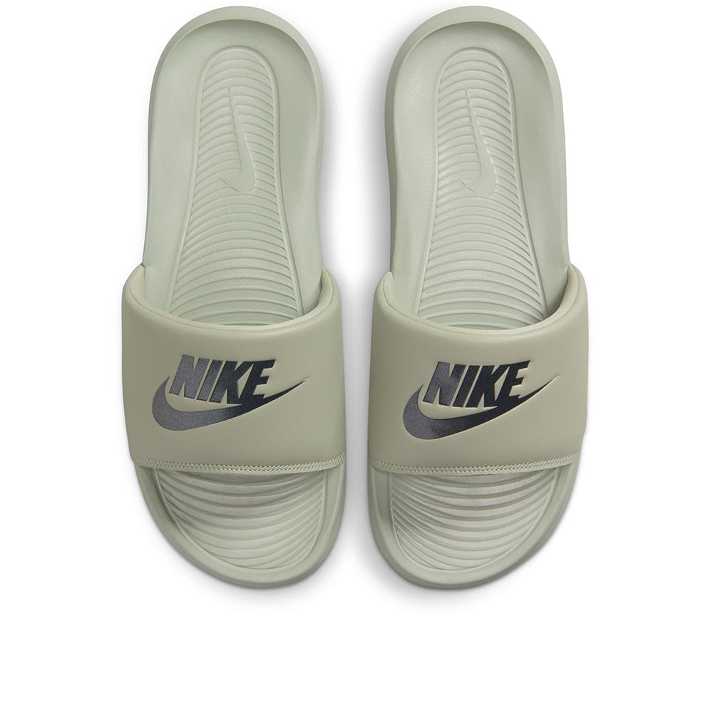 Nike Victori One Sandals in Grey Color
