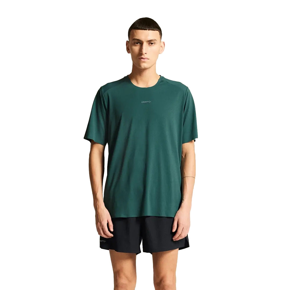 Craft M Hypervent Tee Tops in Green Color