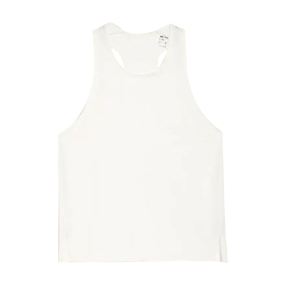 Craft M Race Day Singlet Tops in White Color