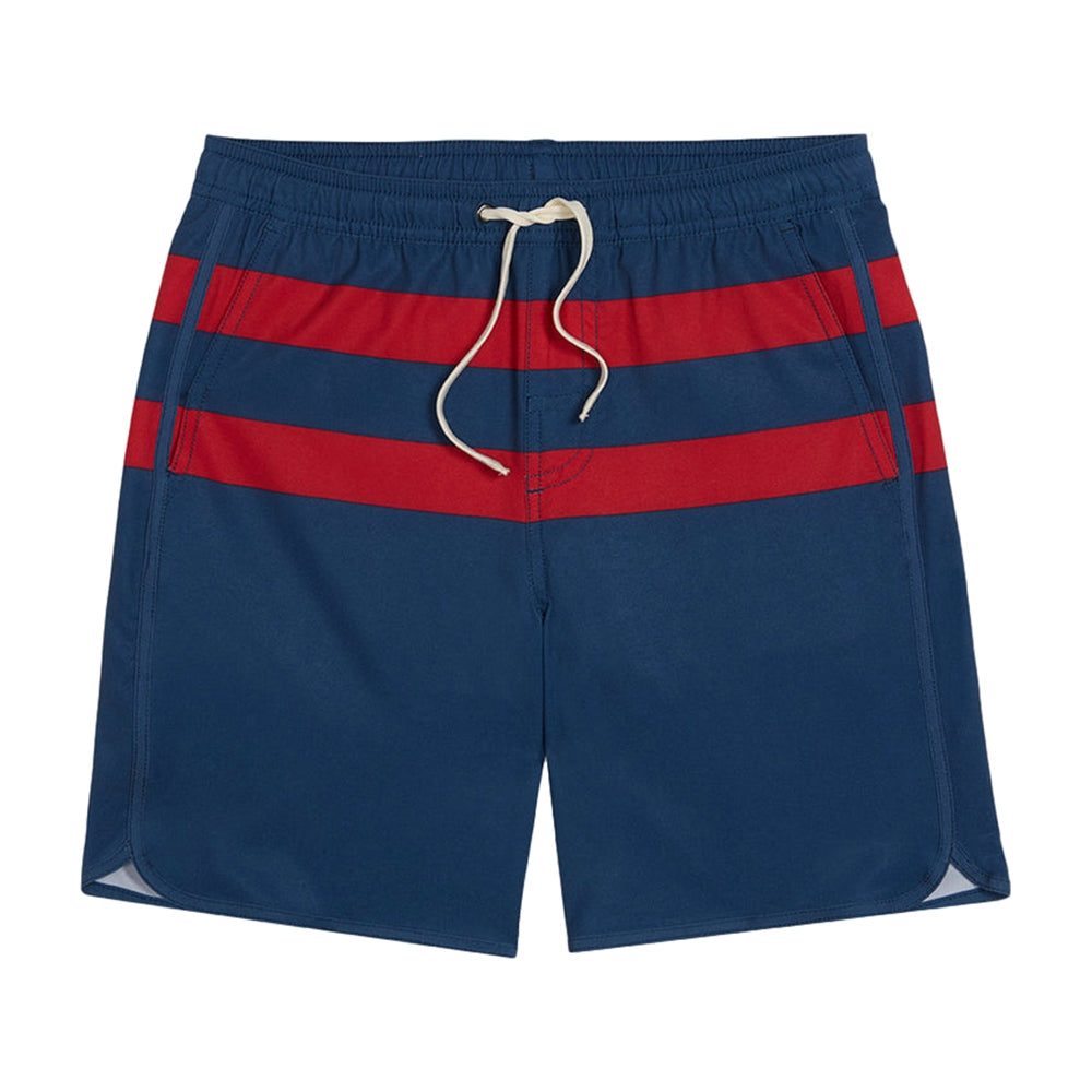 Fair Harbor Kids Anchor Trunks Core Swimsuits in Blue Color