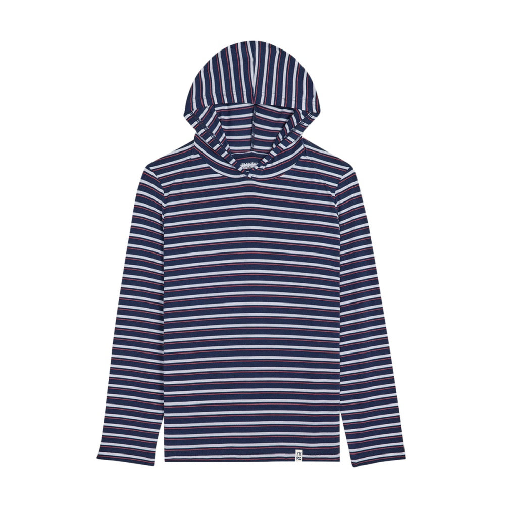 Fair Harbor Kids Seabreeze Hoodie Swimsuits in Blue Color