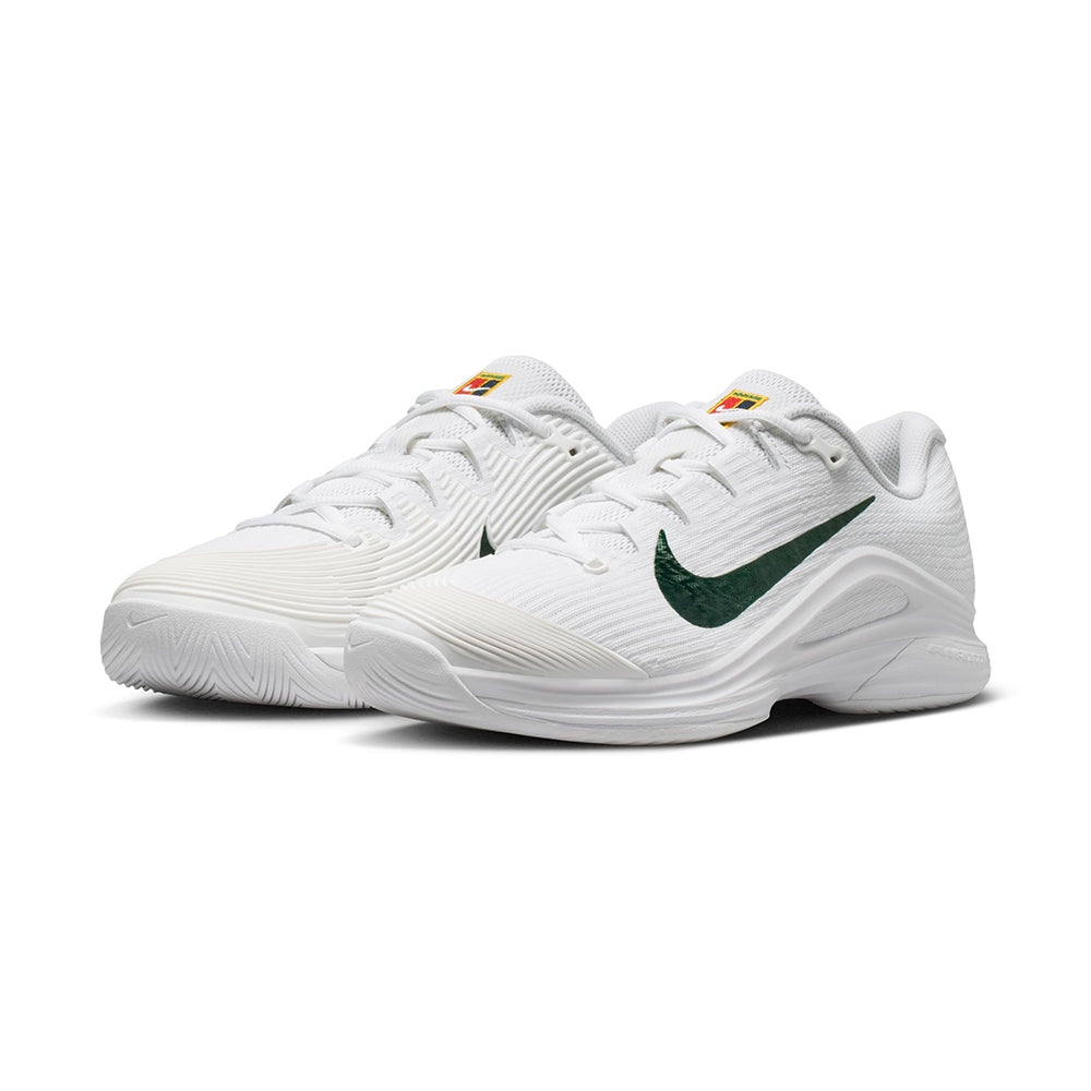 Nike Vapor 12 Premium Tennis Shoes in White Color