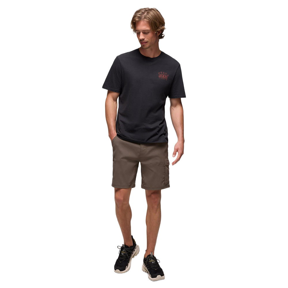 Prana Stretch Zion Short in Brown Color