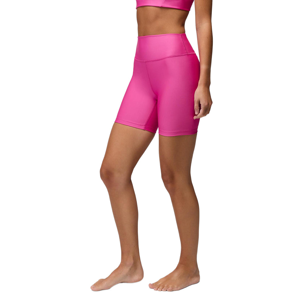 Prana Sculpt Bike Short Tops in Pink Color
