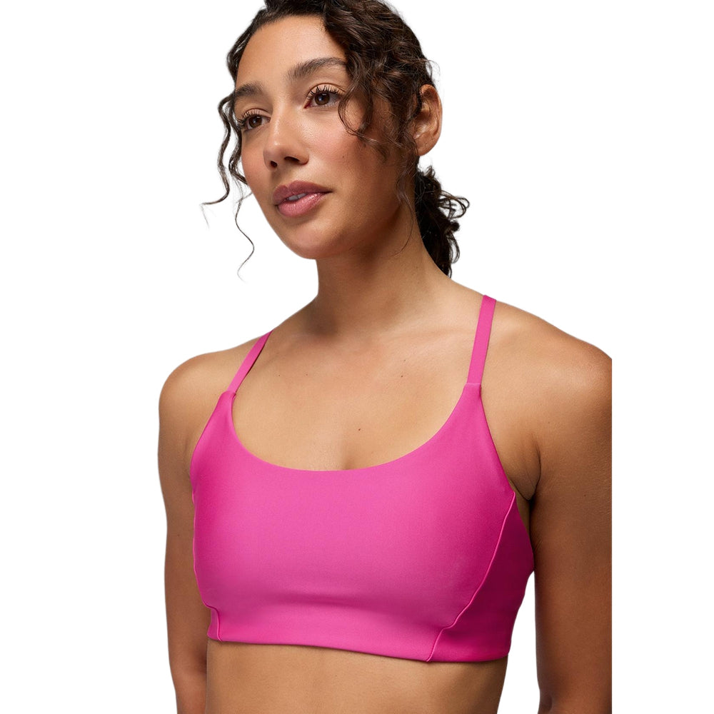 Prana Sculpt Scoop Bra Sports Bras in Pink Color