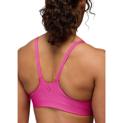 Prana Sculpt Scoop Bra Sports Bras in Pink Color