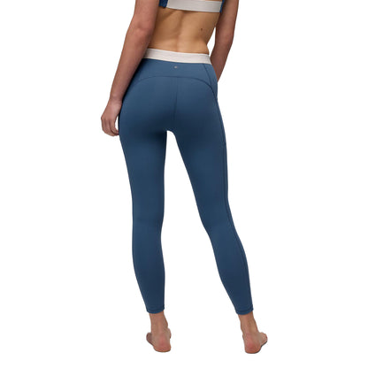 Prana Luxara Balance Legging Tights in Blue Color