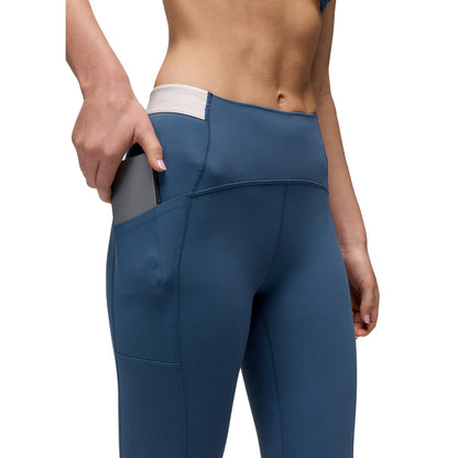 Prana Luxara Balance Legging Tights in Blue Color