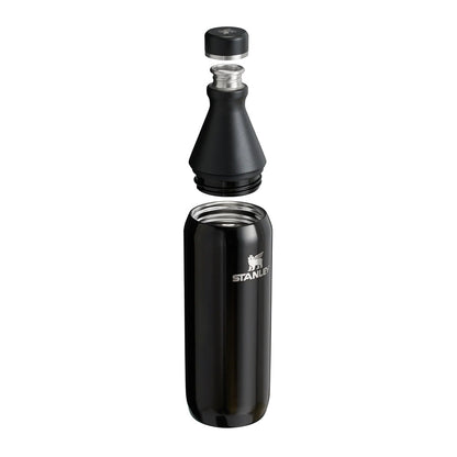 Stanley Cup 20Oz All Day Slim Bottle Water Bottles in Black Color