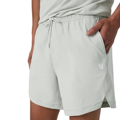 Vuori Crosscourt Short 7In Shorts in Grey Color