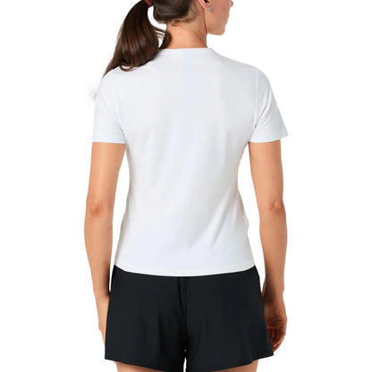 Vuori short sleeve Lux Tee Tops in White Color
