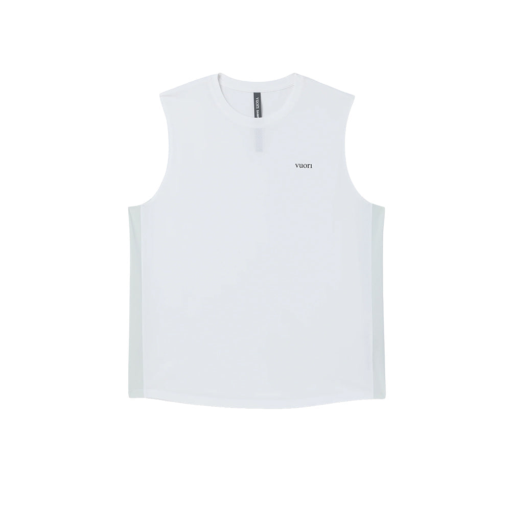 VIEWPOINT MUSCLE TANK | WHITE/BREE