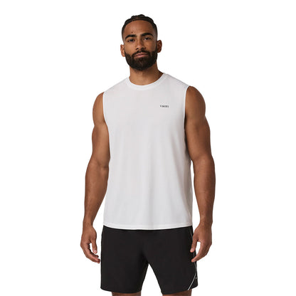 VIEWPOINT MUSCLE TANK | WHITE/BREE