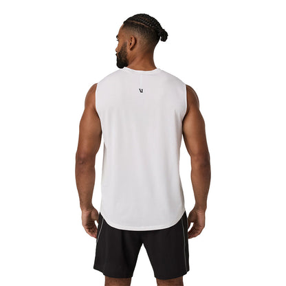 VIEWPOINT MUSCLE TANK | WHITE/BREE