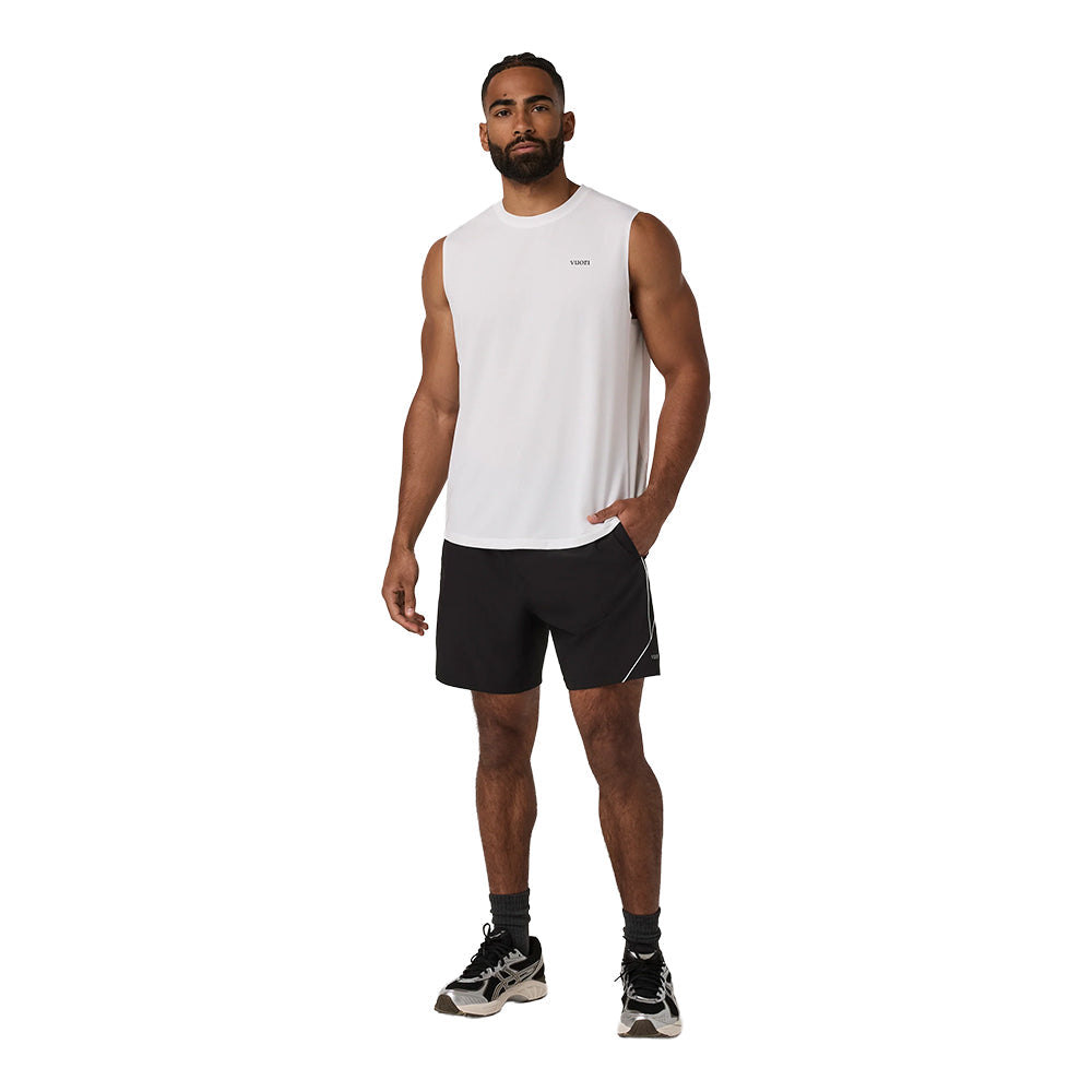 VIEWPOINT MUSCLE TANK | WHITE/BREE