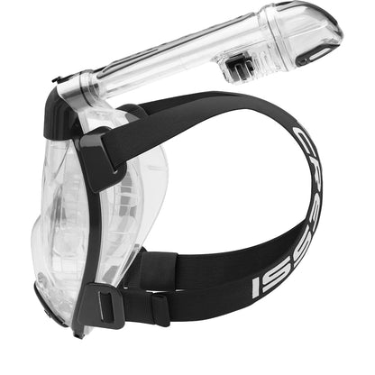 Cressi Duke Dry Cntr Snrkl Mask Scuba Goggles in Black Color
