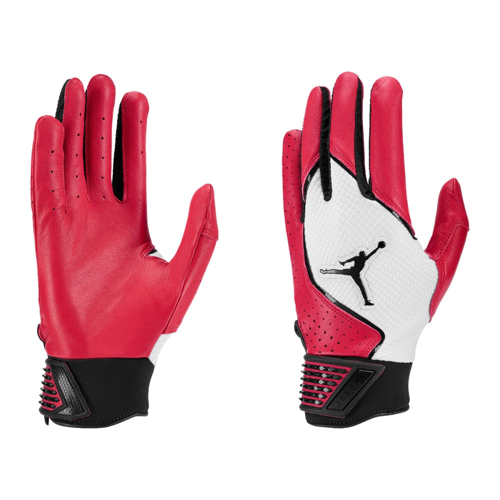 Jordan Fly Select Bg Batting Gloves in Red Color