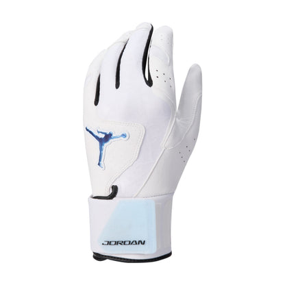 Jordan Legend Long Cuff Bat Glv Batting Gloves in White Color