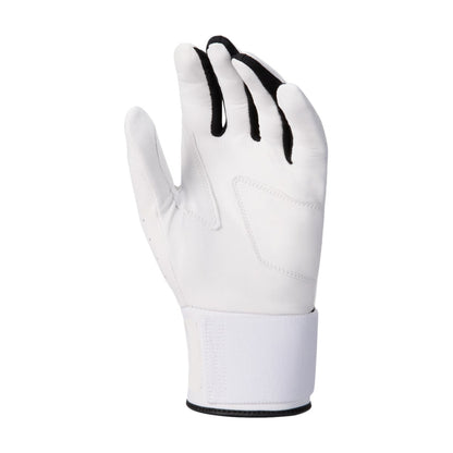 Jordan Legend Long Cuff Bat Glv Batting Gloves in White Color