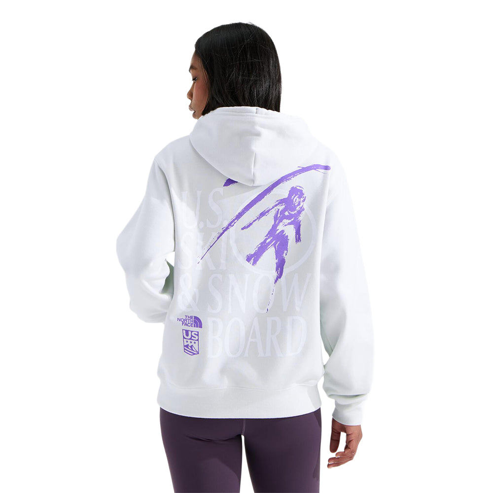 The North Face W Tnf Essential Simple D Pullover in Grey Color