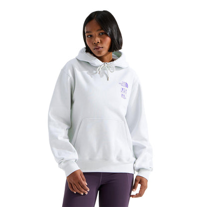 The North Face W Tnf Essential Simple D Pullover in Grey Color