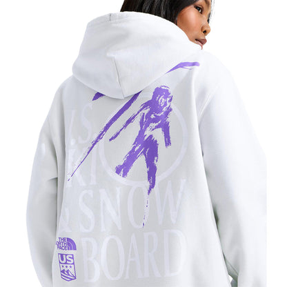 The North Face W Tnf Essential Simple D Pullover in Grey Color