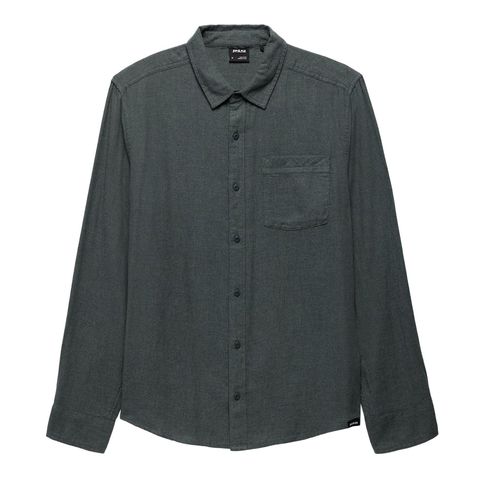 Prana Mendocino L/S Shirt Tops in Blue Color