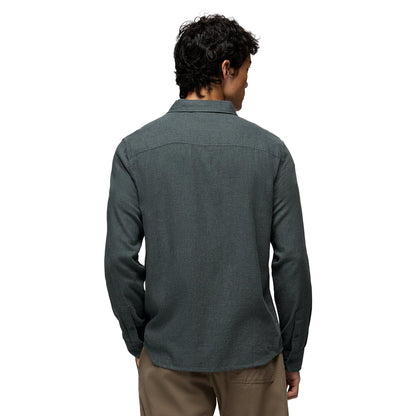 Prana Mendocino L/S Shirt Tops in Blue Color