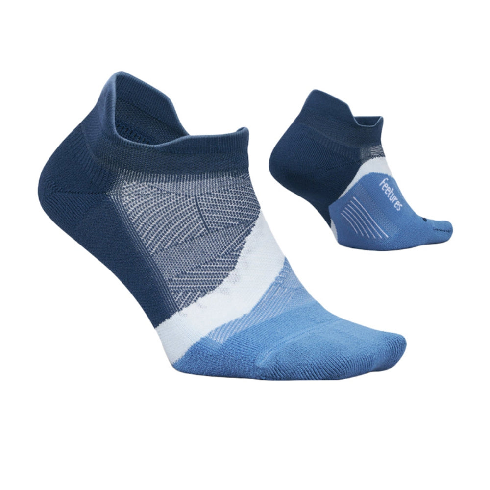 Feetures Elite Light Cushion Nosh Socks in Blue Color