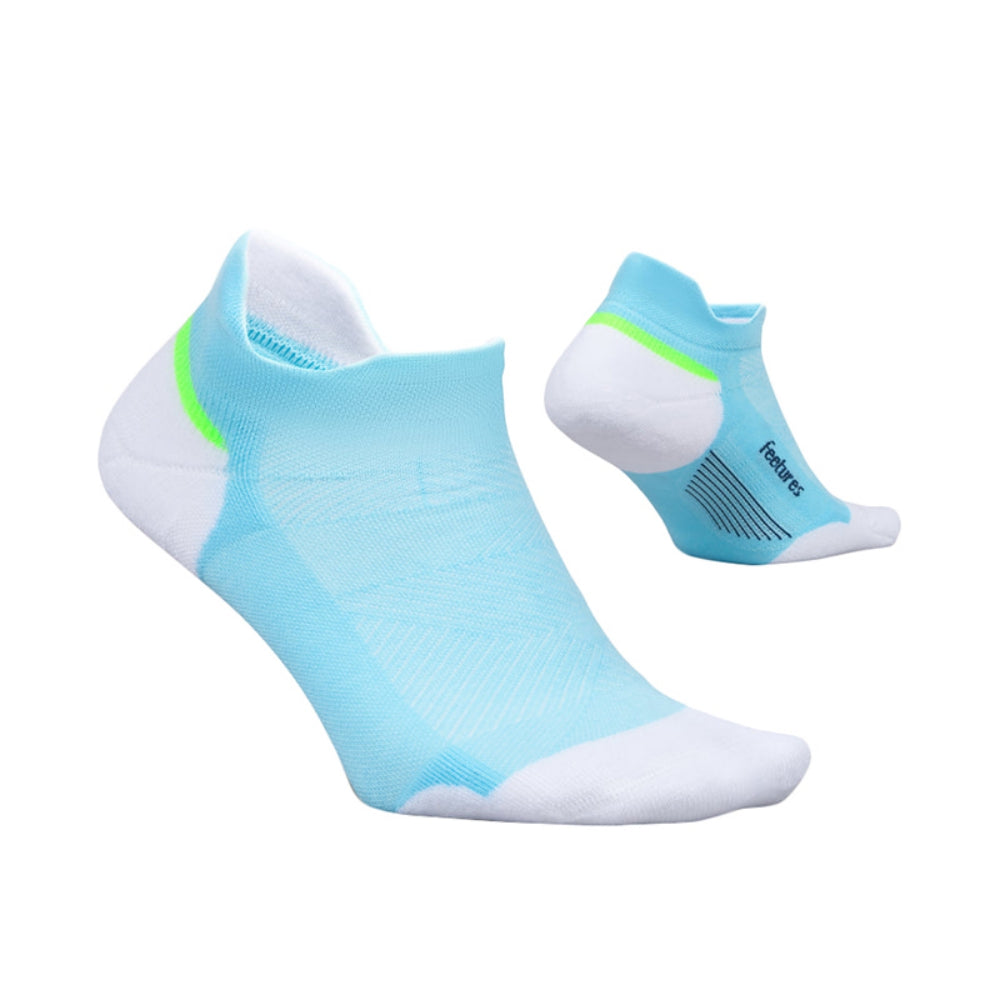 Feetures Elite Max Cushion No Sho Socks in Blue Color
