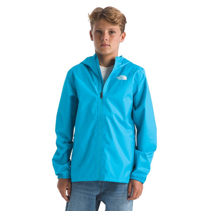 The North Face Teen Zipline Rain Jacket Shells in Blue Color