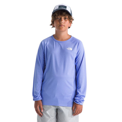 The North Face Teen Sunriser L/S Tee Tops in Purple Color